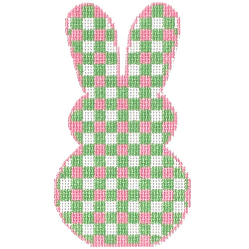 Gingham Bunny - Preppy Pink/Green