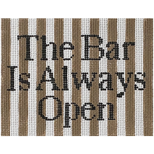 The Bar is Always Open