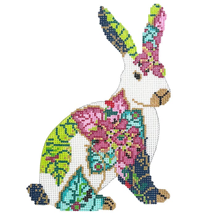 Standing Tobacco Leaf Bunny