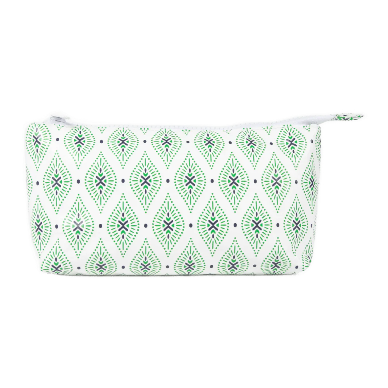 Small Stash Bag 8x5 - Green Ikat