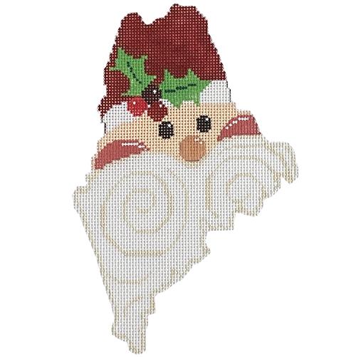 State Shaped Santa - Maine