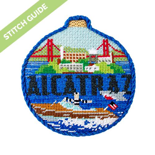 Stitch Guide - Alcatraz Travel Round