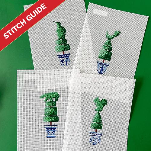 Stitch Guide - Animal Topiary