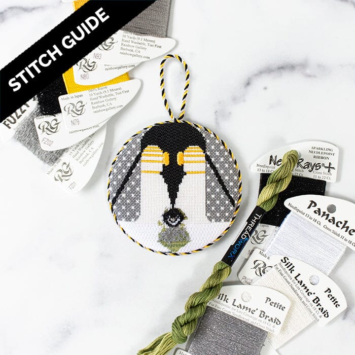 Stitch Guide - B-r-r-r-thday Ornament