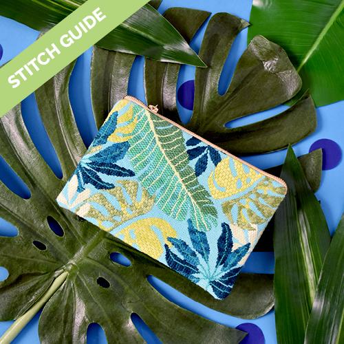 Stitch Guide - Blue Clutch Fun