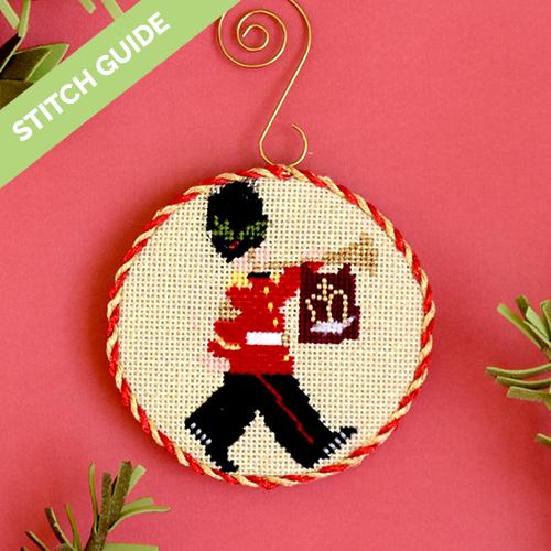 Stitch Guide - Christmas in London - The Queen's Guard