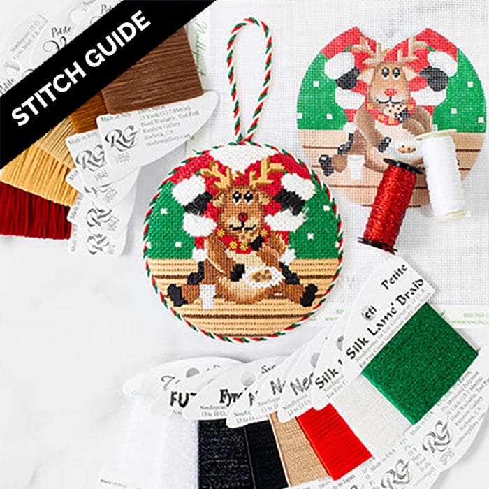 Stitch Guide - Cookie Eating Reindeer