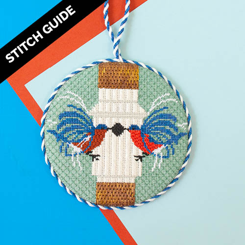Stitch Guide - Homecoming Birds Ornament