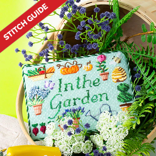 Stitch Guide - In The Garden Sign
