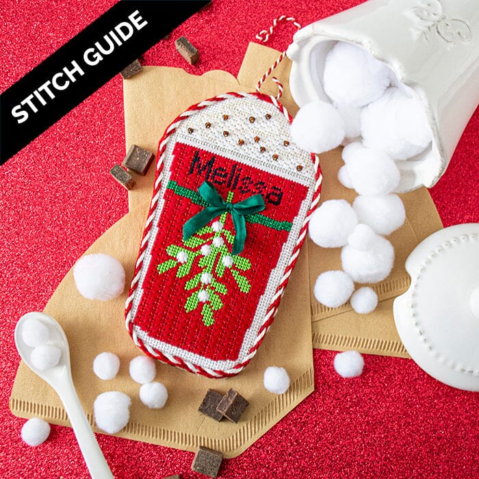 Stitch Guide - Mistletoe Holiday Cup