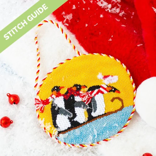 Stitch Guide - Penguins Sledding