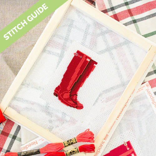 Stitch Guide - Preppy Wellies