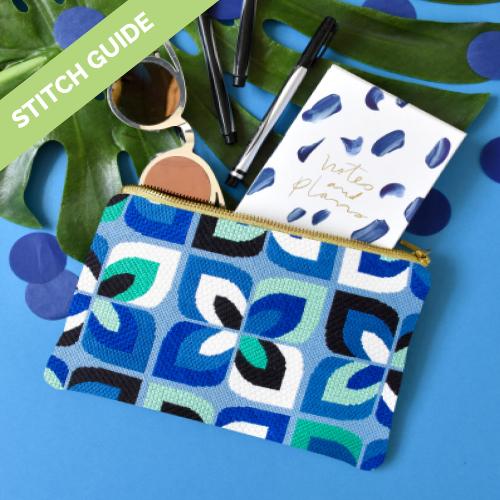 Stitch Guide - Quatrefoil Clutch