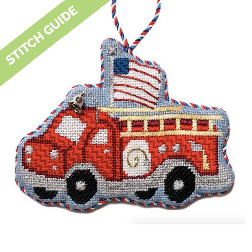 Stitch Guide - Red Fire Engine