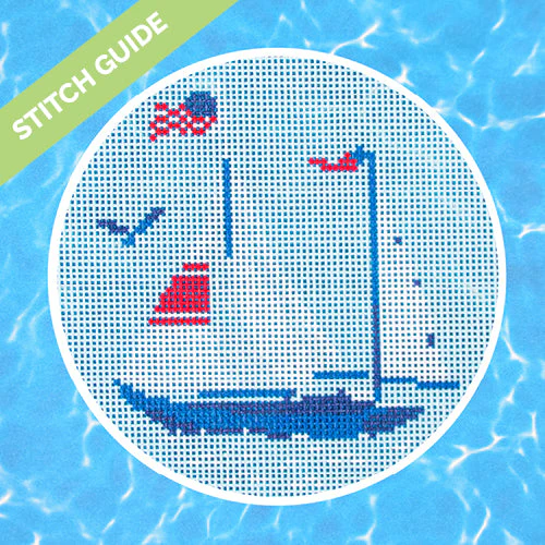 Stitch Guide - Regatta Round - Sailing Yacht