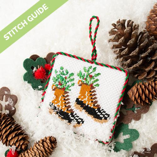 Stitch Guide - Retro Ski Lodge - Bean Boot