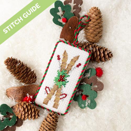 Stitch Guide - Retro Ski Lodge - Skis