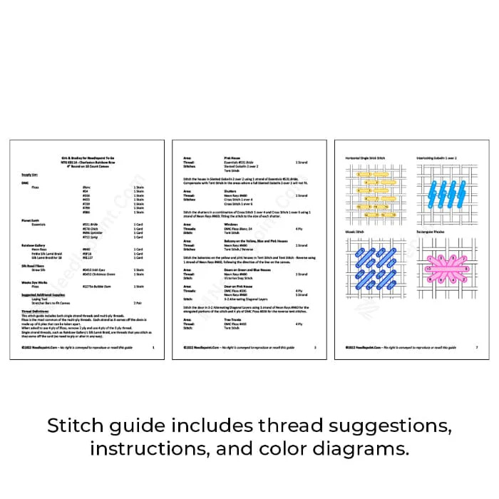 Stitch Guide - Rocking Around the Christmas Tree - Image 2