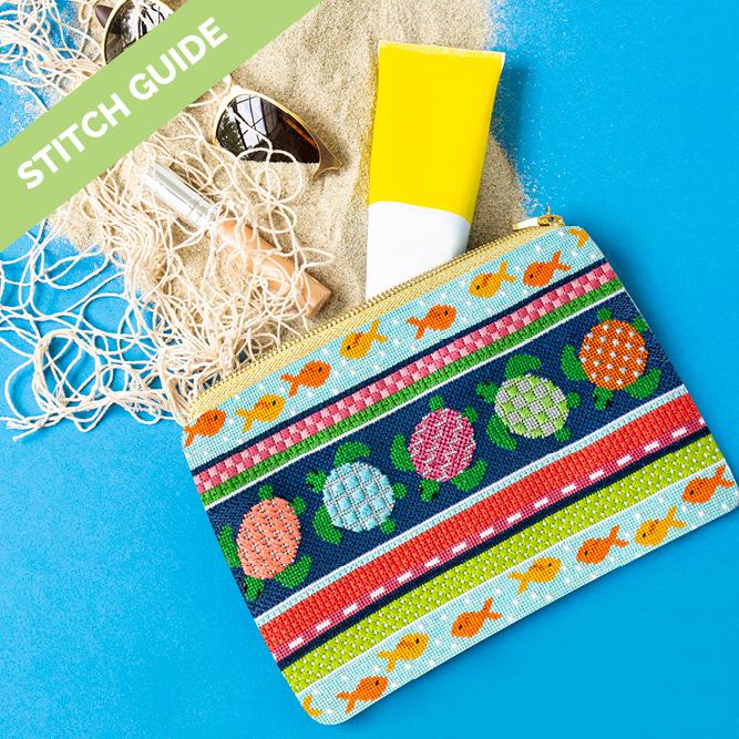 Stitch Guide - Sea Turtles Clutch