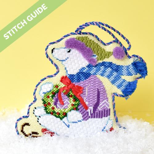 Stitch Guide - Sledding Polar Bear