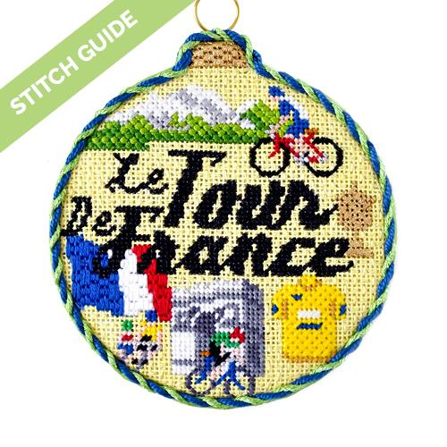 Stitch Guide - Sporting Round - Tour de France