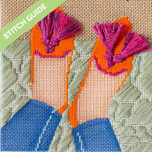 Stitch Guide - Tassel Shoes
