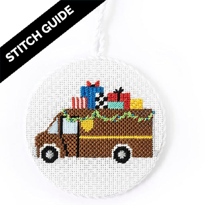 Stitch Guide - UPS Christmas Truck Round
