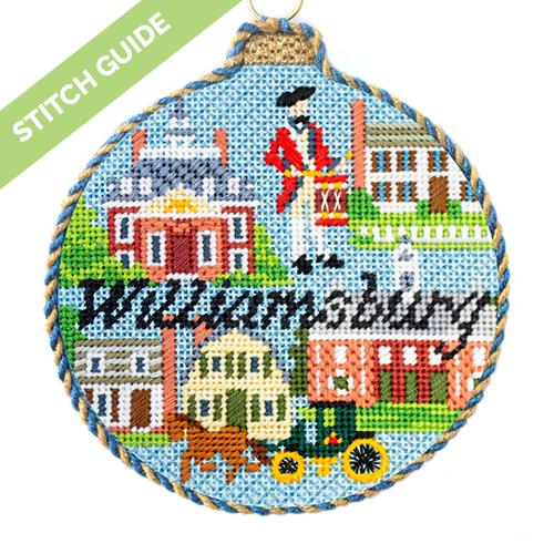 Stitch Guide - Williamsburg Travel Round