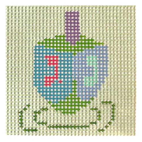 Stitchin' Littles Kit - All or Nun Dreidel