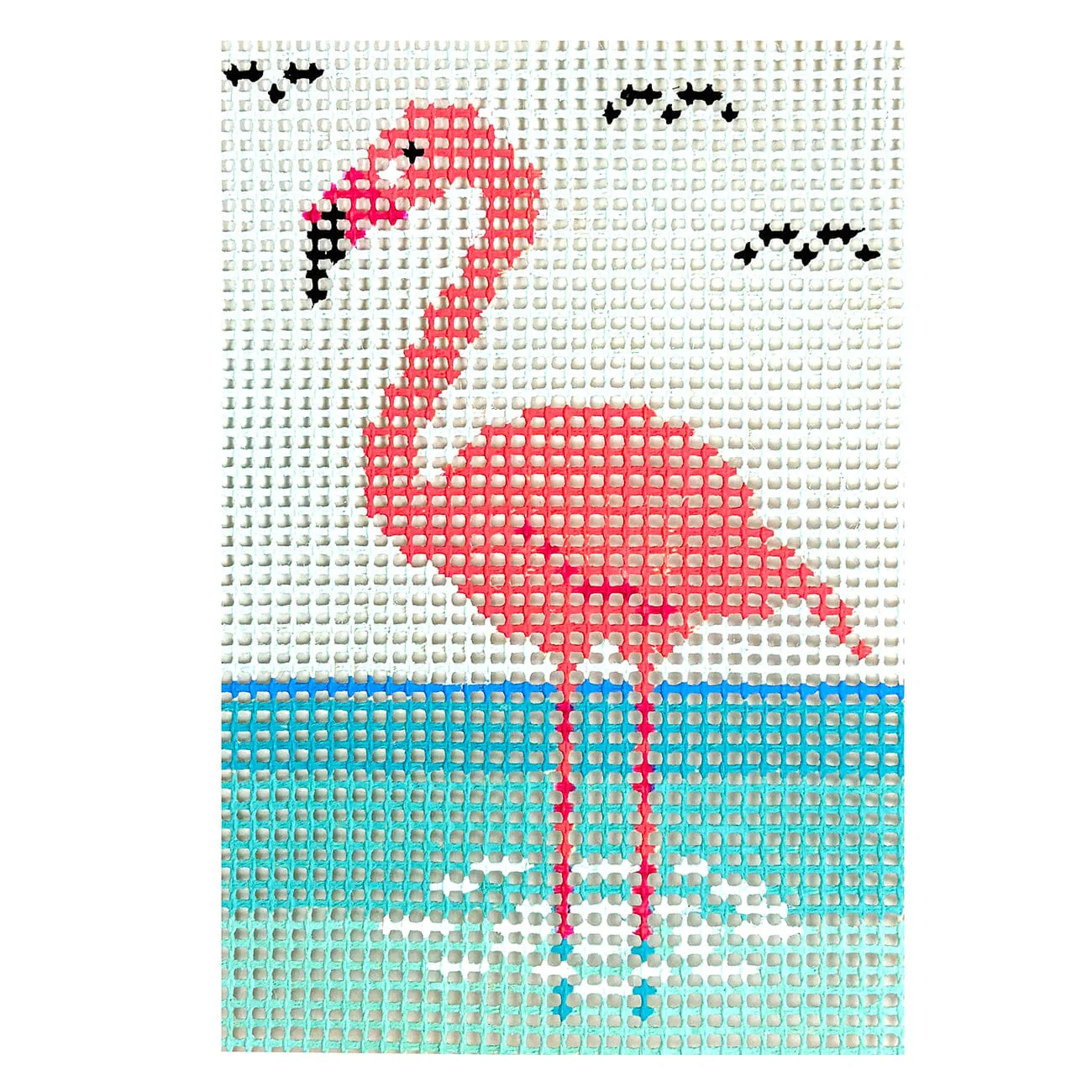 Stitchin' Littles Kit - Flamingo Wading