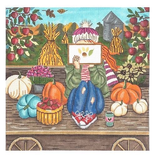Stitching Girl - Fall Harvest