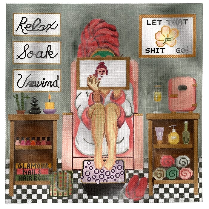 Stitching Spa Girl