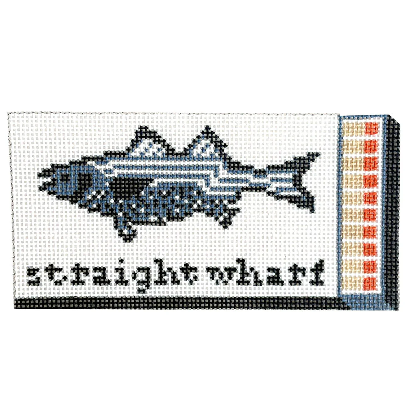Straight Wharf Matchbox Ornament