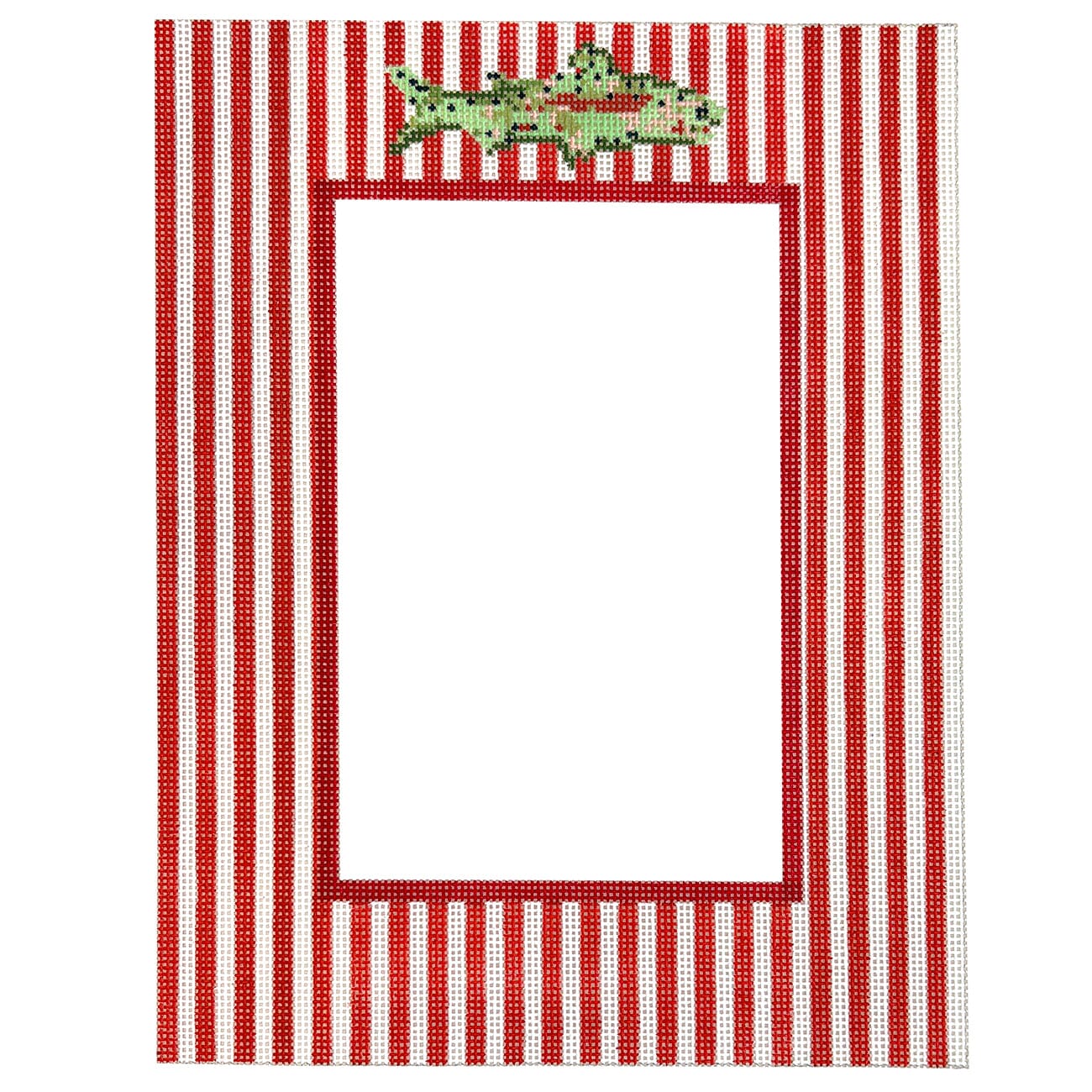 Red Striped Fish Frame