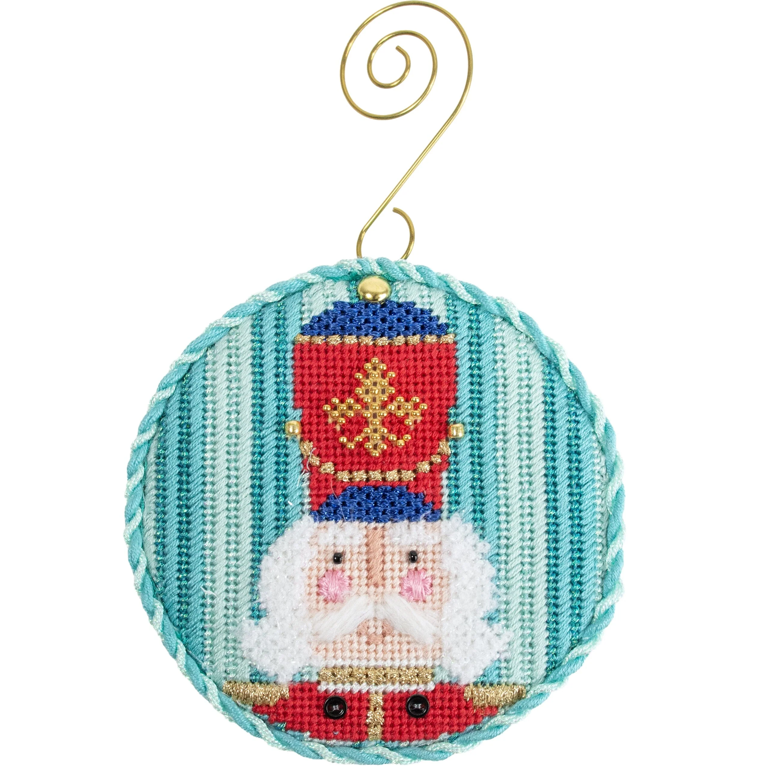 Striped Nutcracker Round Stash Buster - Franz - Image 2