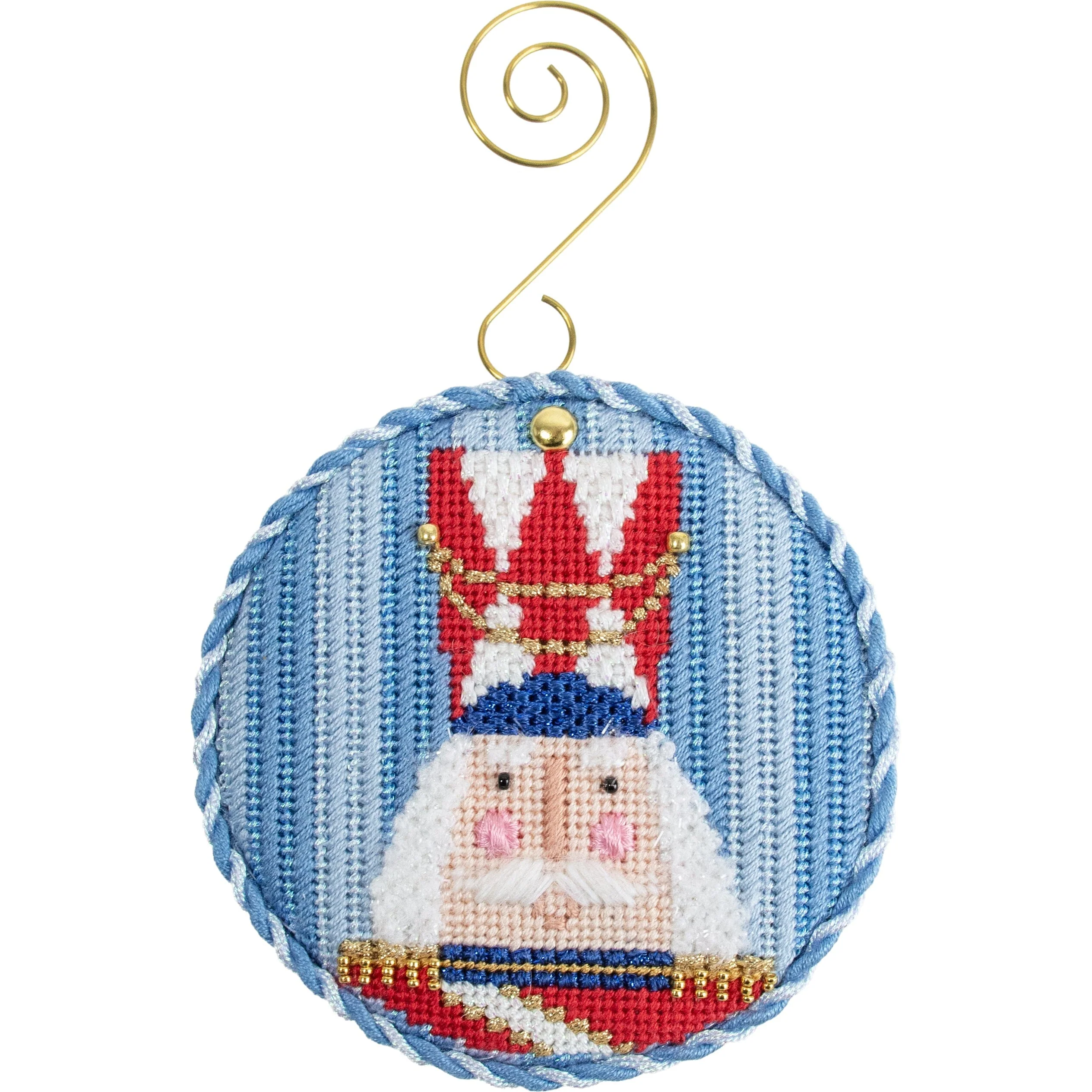 Striped Nutcracker Round Stash Buster - Johann - Image 2
