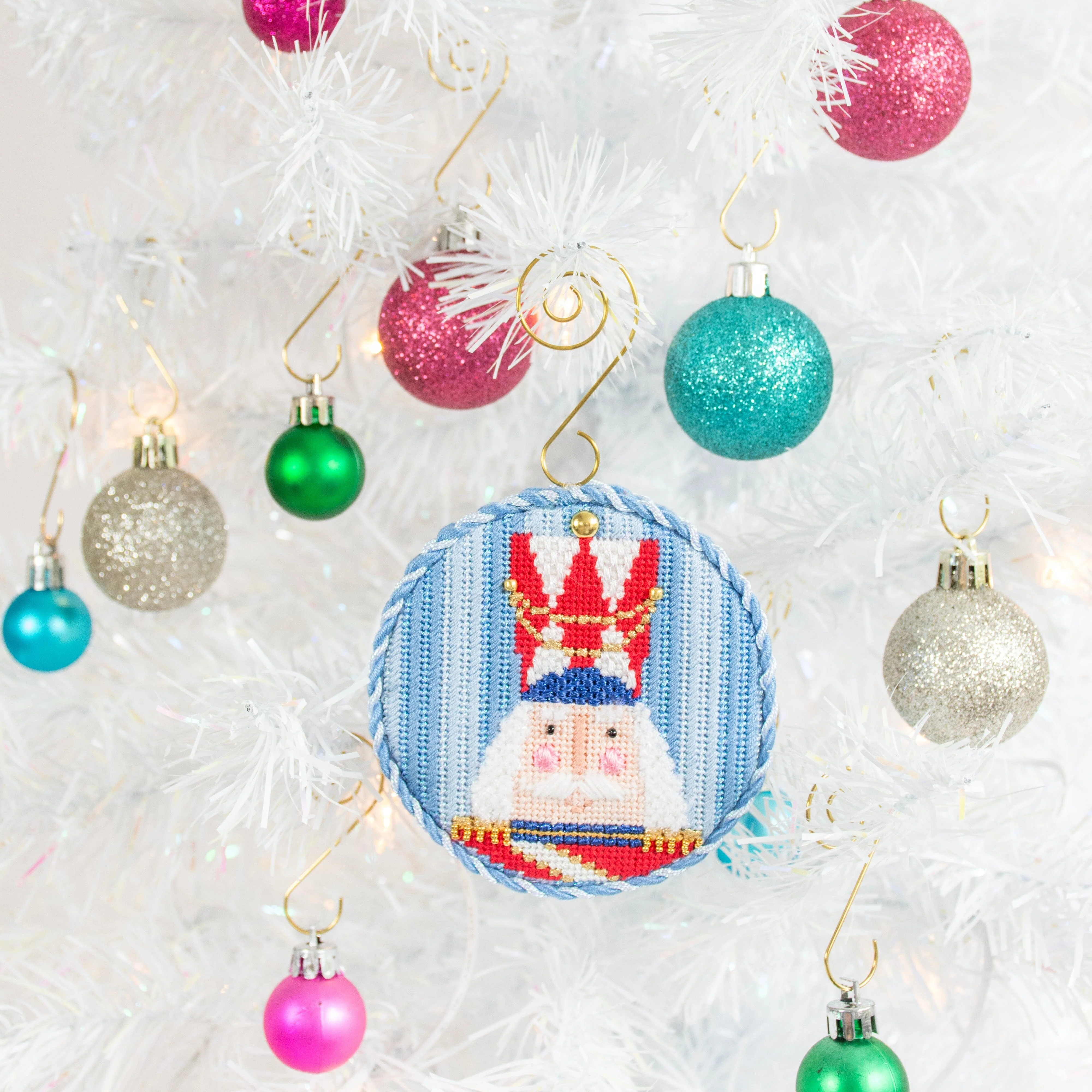 Striped Nutcracker Round Stash Buster - Johann - Image 3