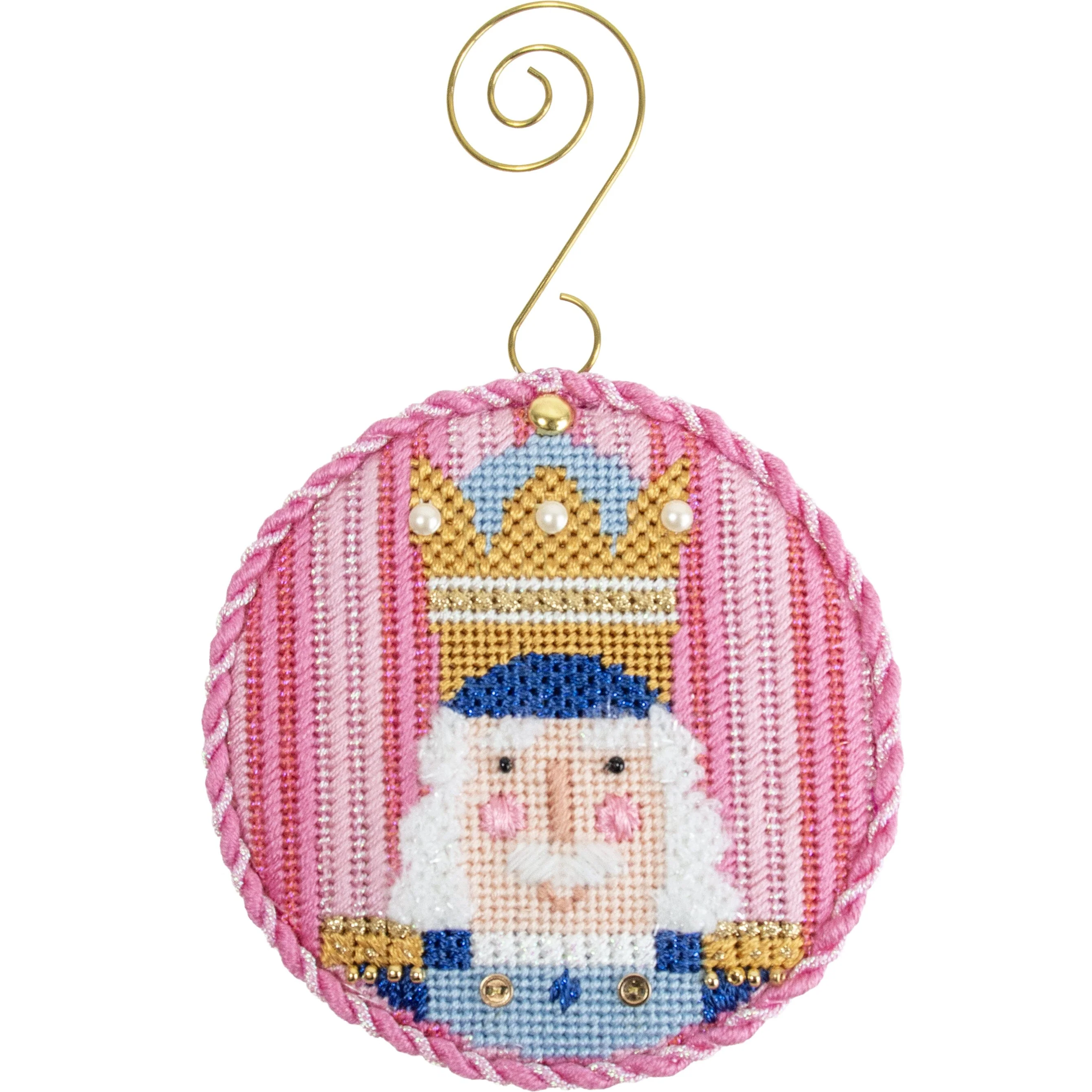 Striped Nutcracker Round Stash Buster - Ludwig - Image 2