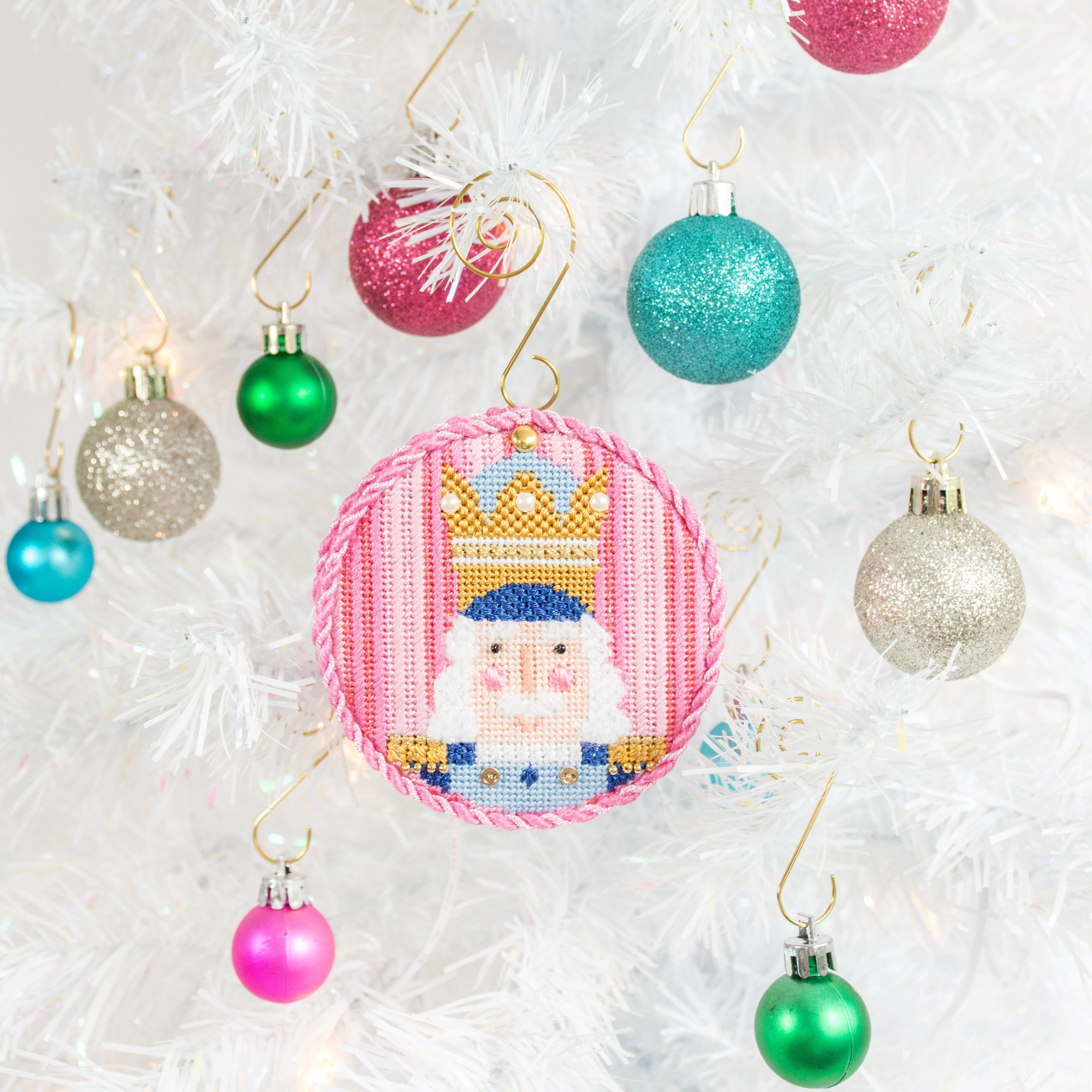 Striped Nutcracker Round Stash Buster - Ludwig - Image 3