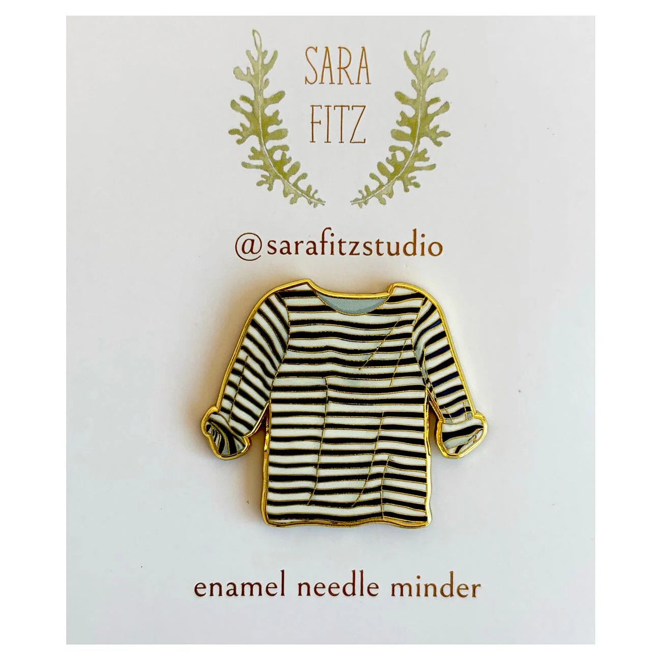 Striped Shirt Needle Minder
