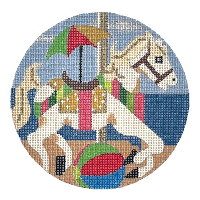 Summer Vacy Carousel Horse