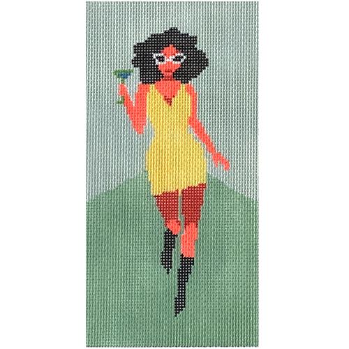 Summer Weather Eyeglass Case - Yellow