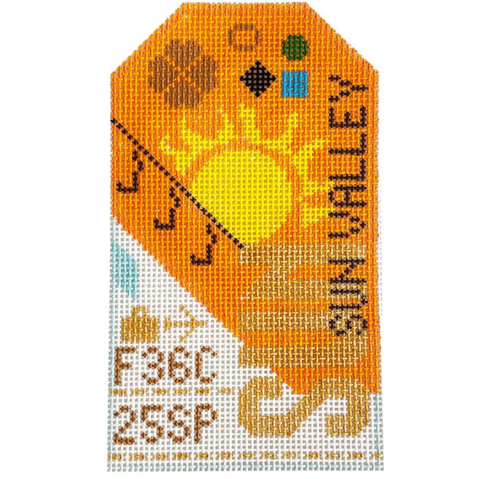 Sun Valley SUN Retro Travel Tag