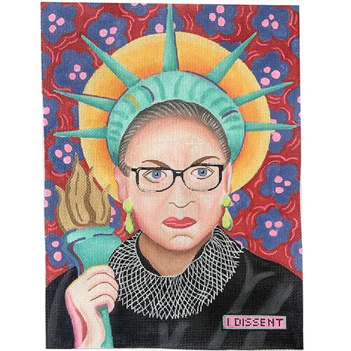 Supreme RBG with Lace Collar & Liberty Torch