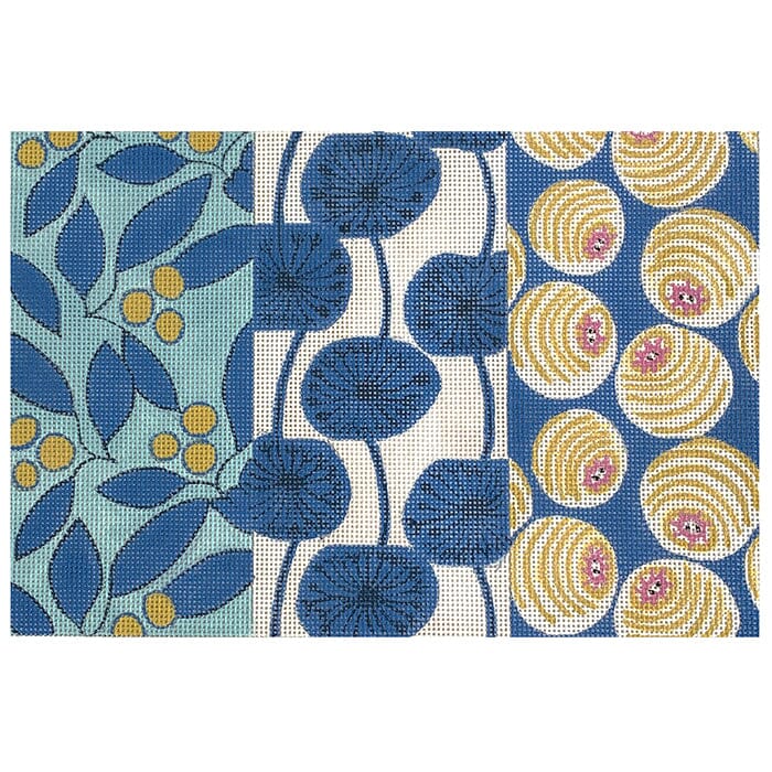 Surt Blue Floral Clutch