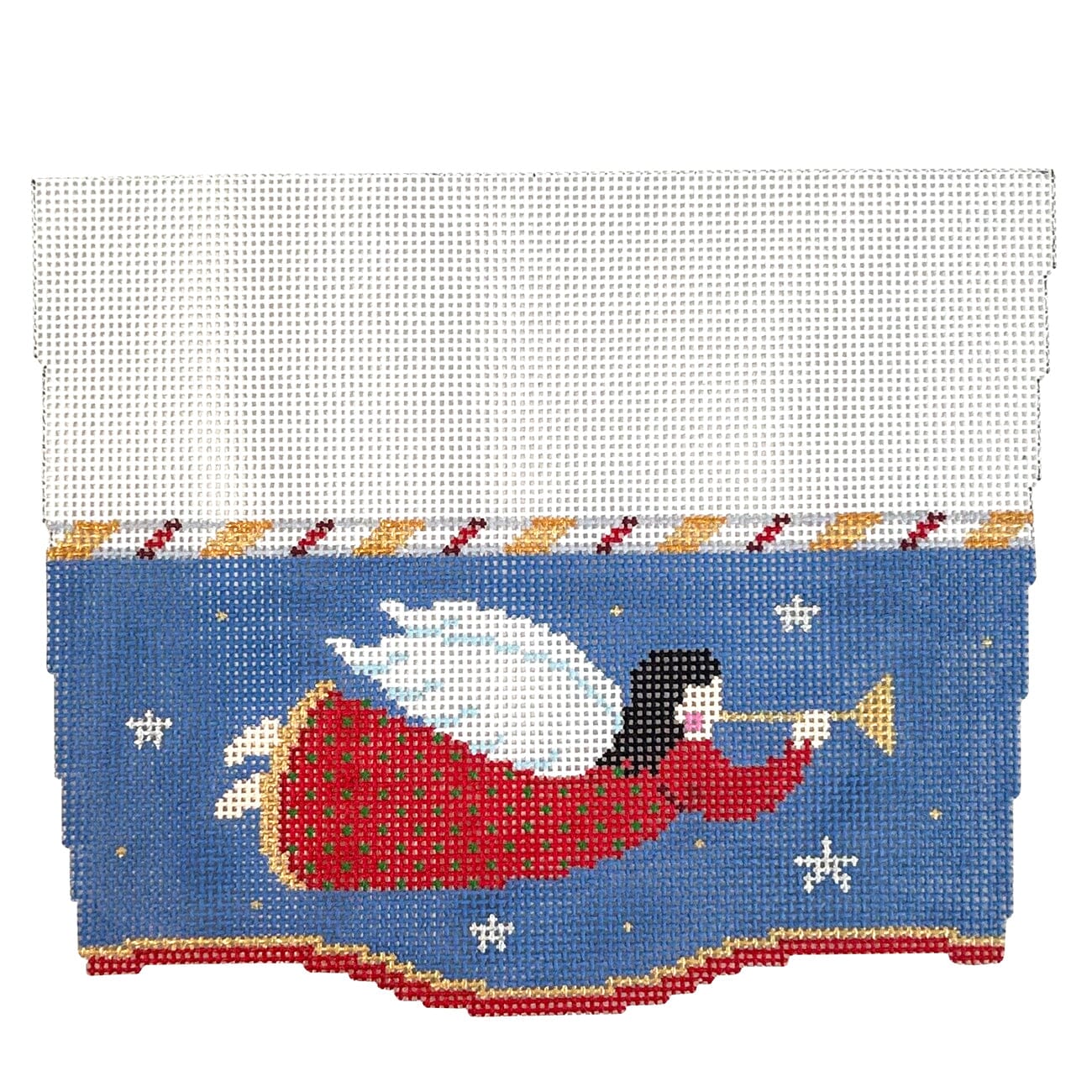 Stocking Cuff, Angel Flying
