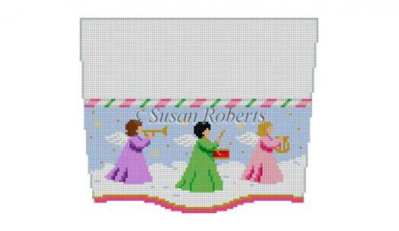 Angels with Instruments Stocking Topper
