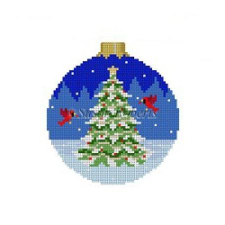 Cardinal Tree 3.25" Round