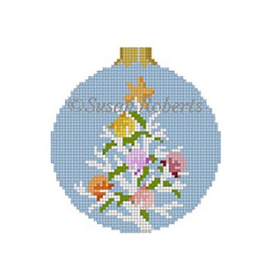 Coral Christmas Tree, 3" Round
