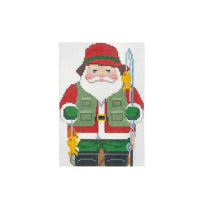 Fishing Santa